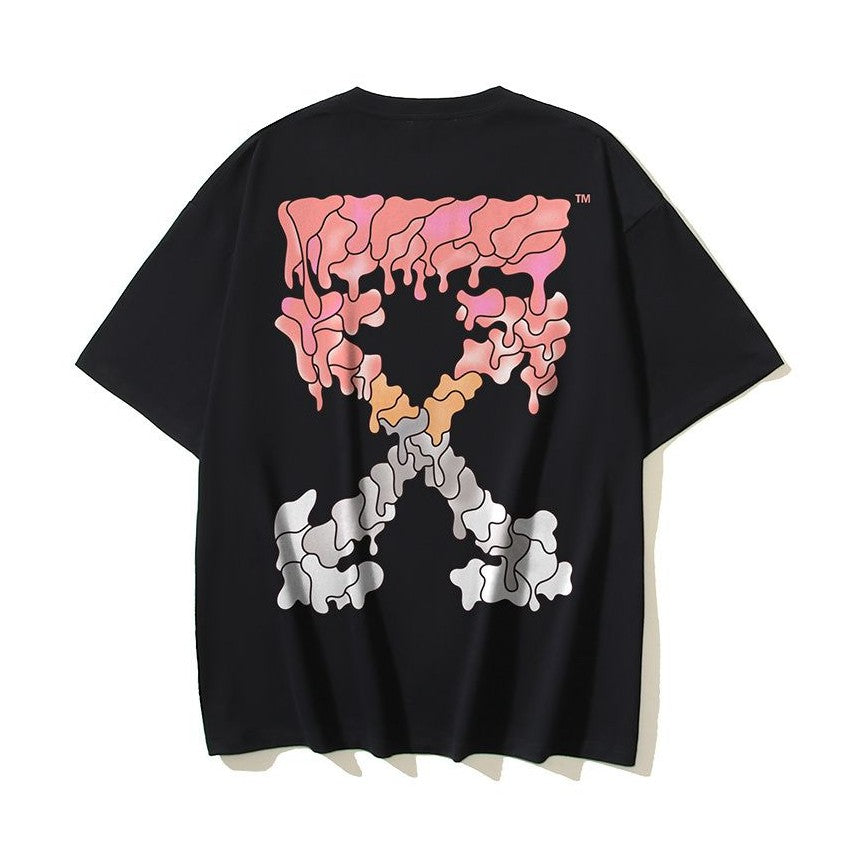 Off-White Marker Slim T-Shirt Black/Red