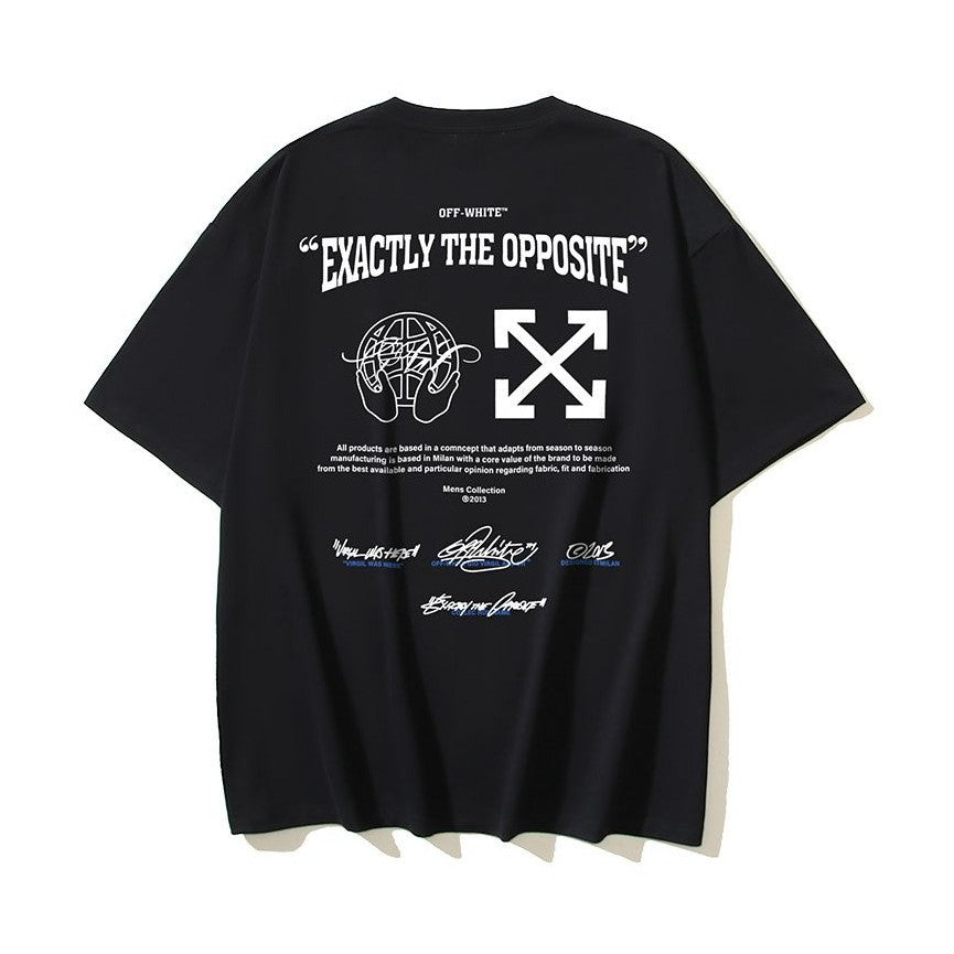 Off-White Exact Opp Over Skate Short-Sleeve Tee 'Black/White'