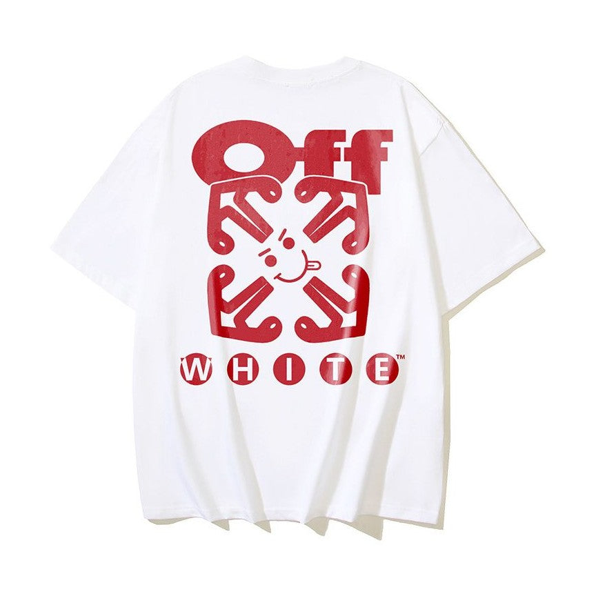 OffWhite Smile Arrow Skate White