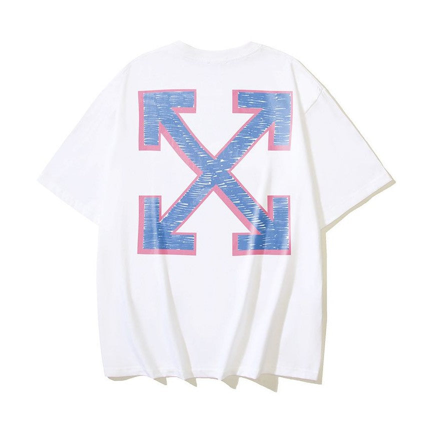 Off-White SKETCH ARROW_SKATE S/S TEE White