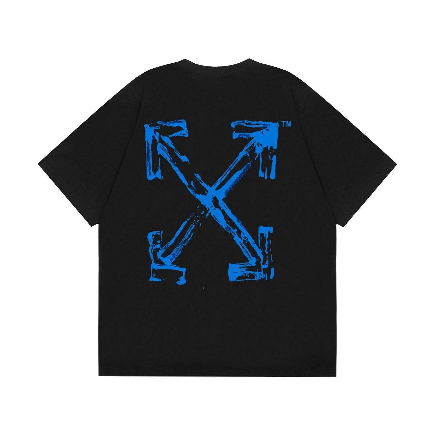 Off-White Blue Arrow Tee Black