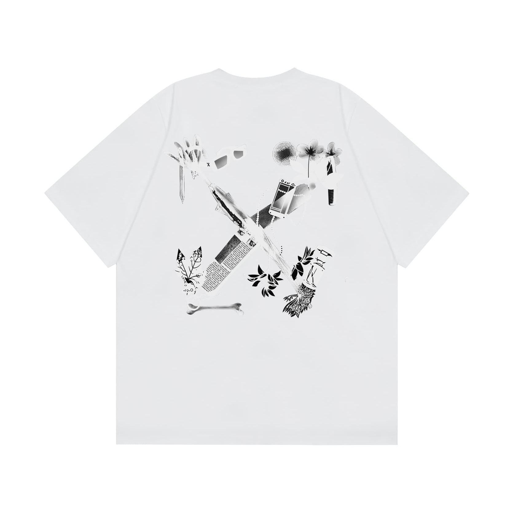 Off-White Scan Tee White