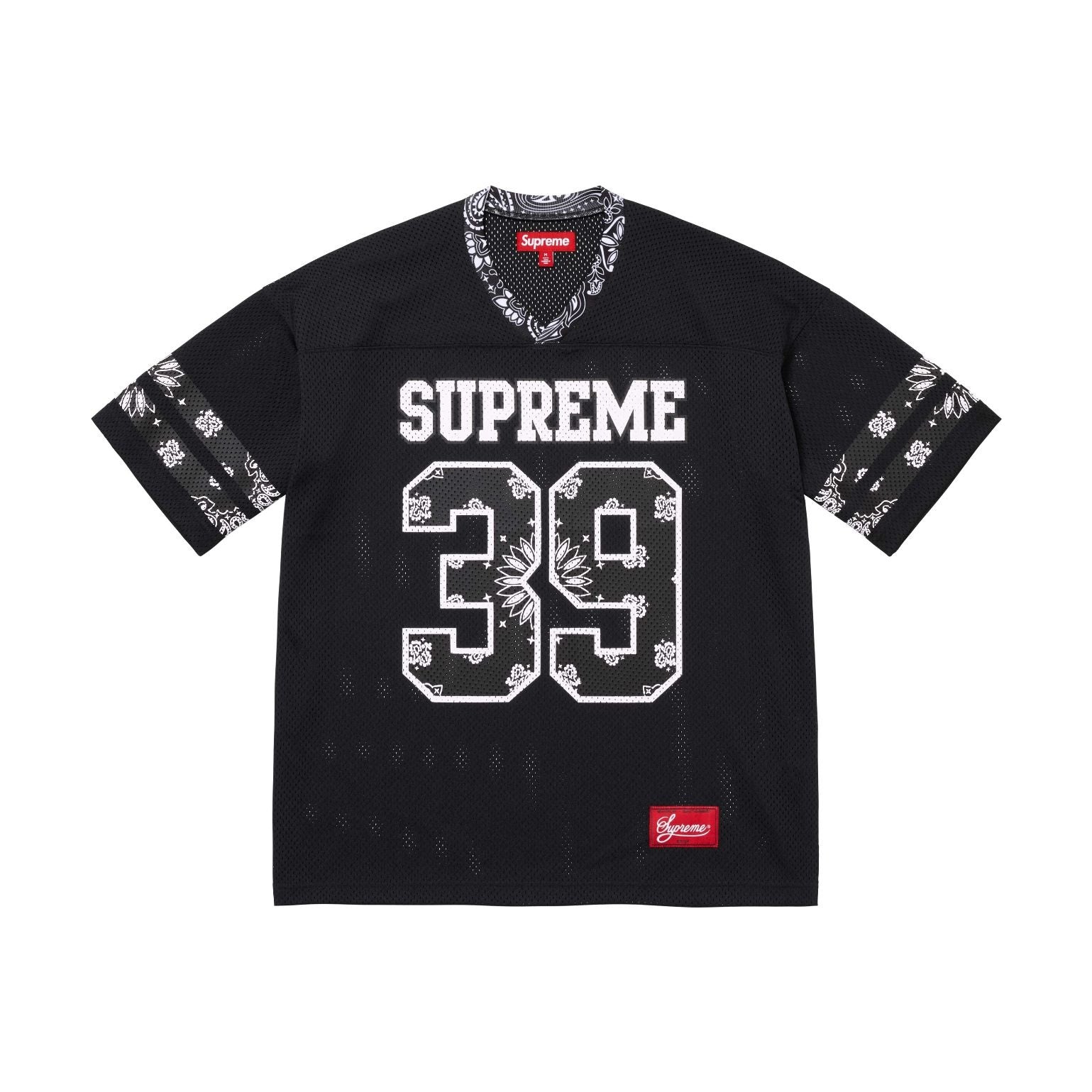 Supreme Bandana Football Jersey Black