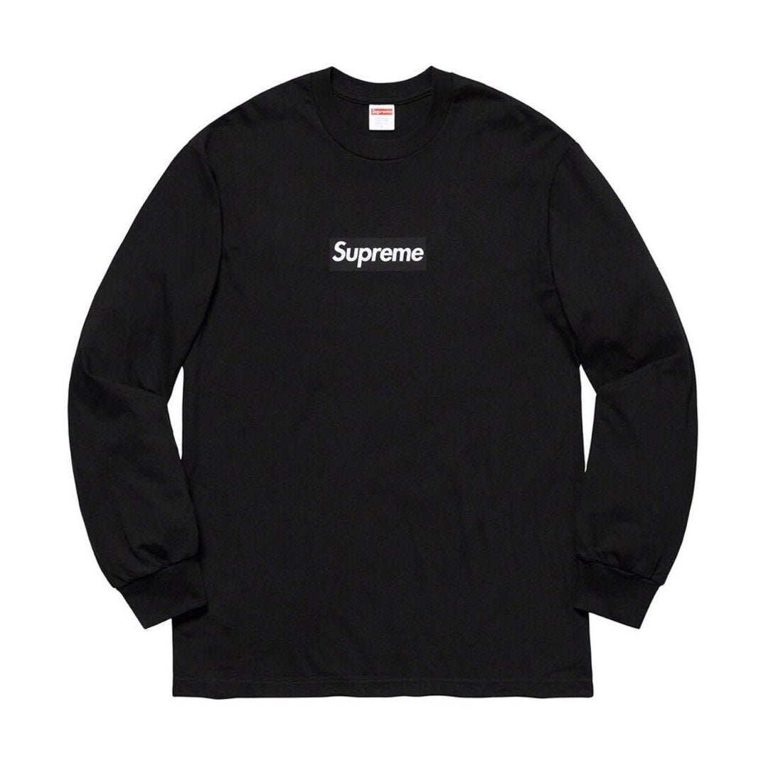 Supreme Box Logo L/S Tee Black