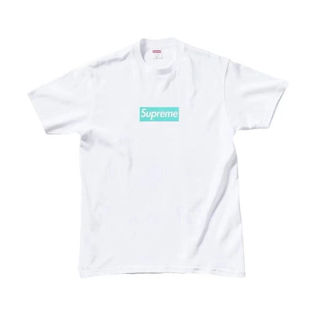 Supreme Tiffany & Co. Box Logo Tee White