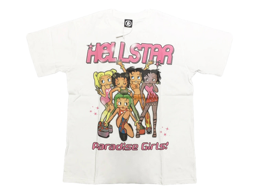 Hellstar Paradise Girls T-Shirt White