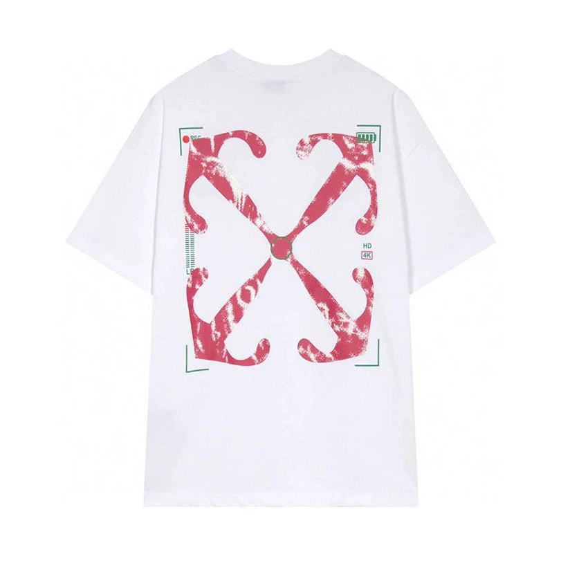 OFF-WHITE Moon Cam Arrow Logo White Tee