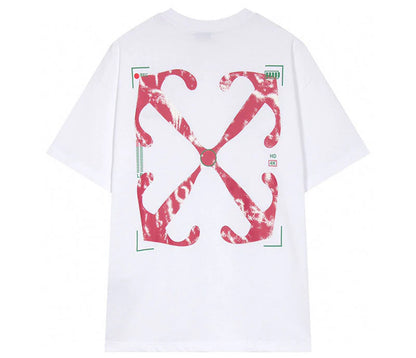 OFF-WHITE Moon Cam Arrow Logo White Tee