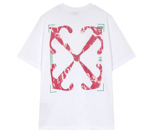 OFF-WHITE Moon Cam Arrow Logo White Tee