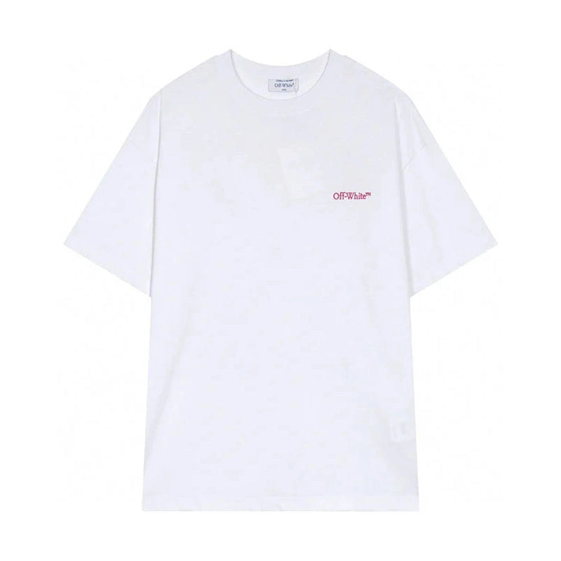 OFF-WHITE Moon Cam Arrow Logo White Tee