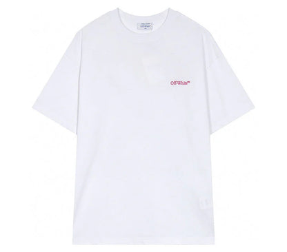 OFF-WHITE Moon Cam Arrow Logo White Tee