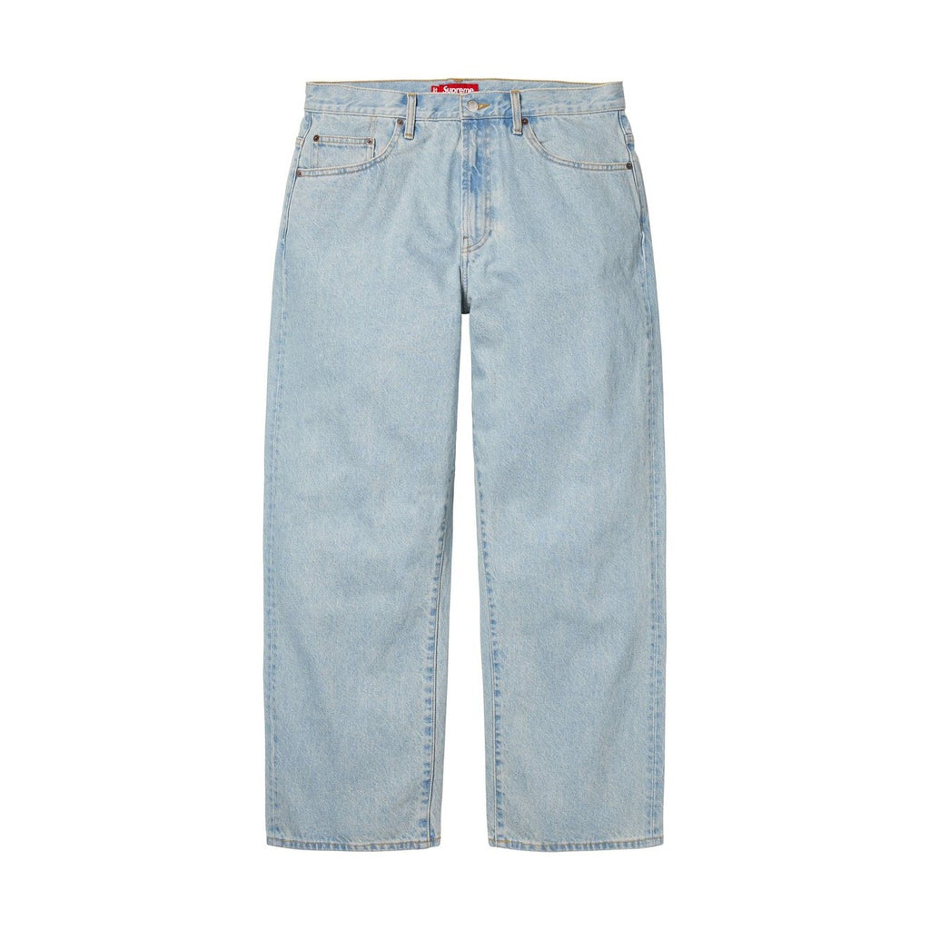 Supreme Baggy Jeans Light Indigo Washed