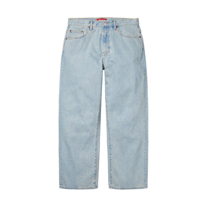 Supreme Baggy Jeans Light Indigo Washed