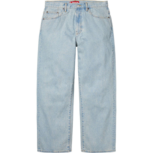 Supreme Baggy Jeans Light Indigo Washed