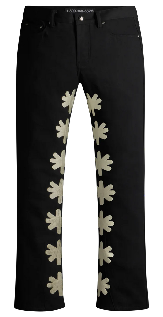 Lost SHDWS Black/Bone Denim Jeans