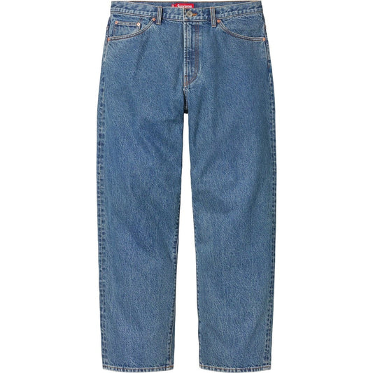Supreme Baggy Jeans Indigo Washed