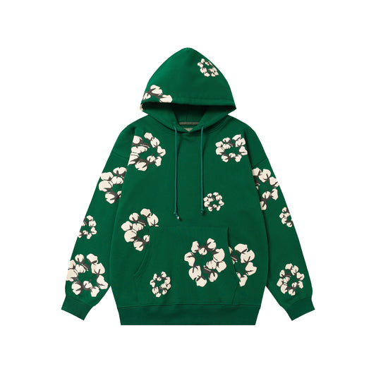 DENIM TEARS Green Hoodie