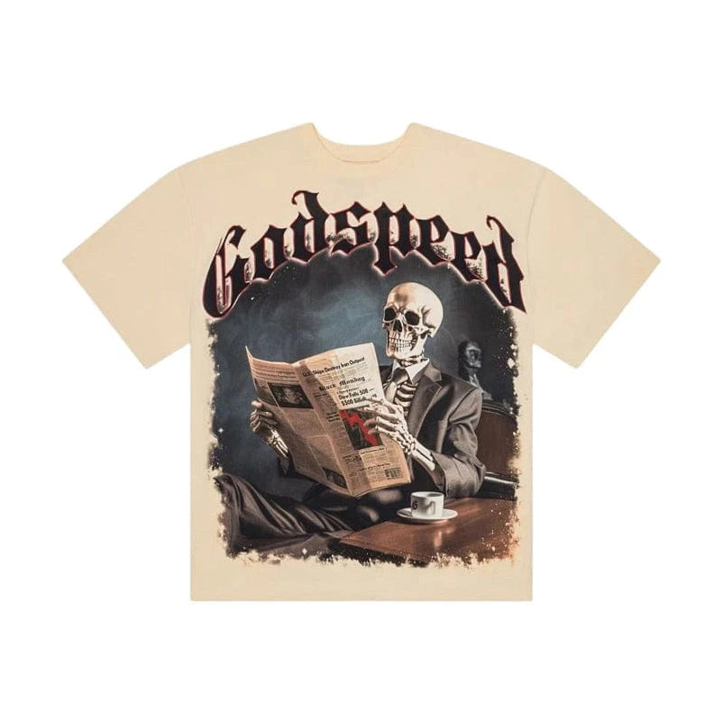 Godspeed Black Monday Tee Cream