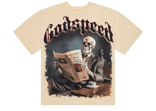 Godspeed Black Monday Tee Cream