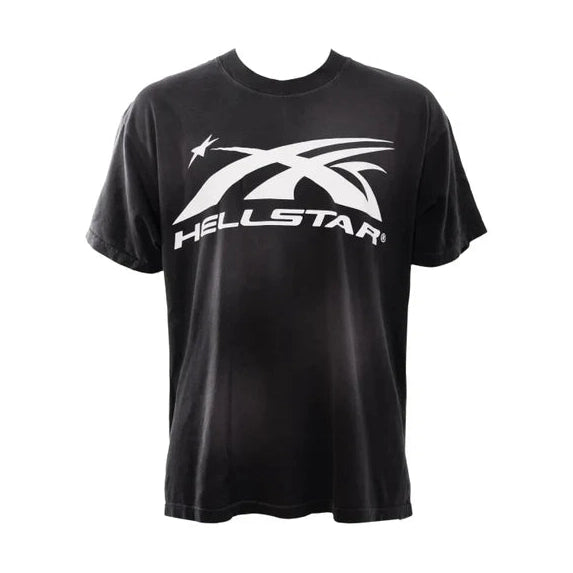 Hellstar Sports Logo T-Shirt Black/White