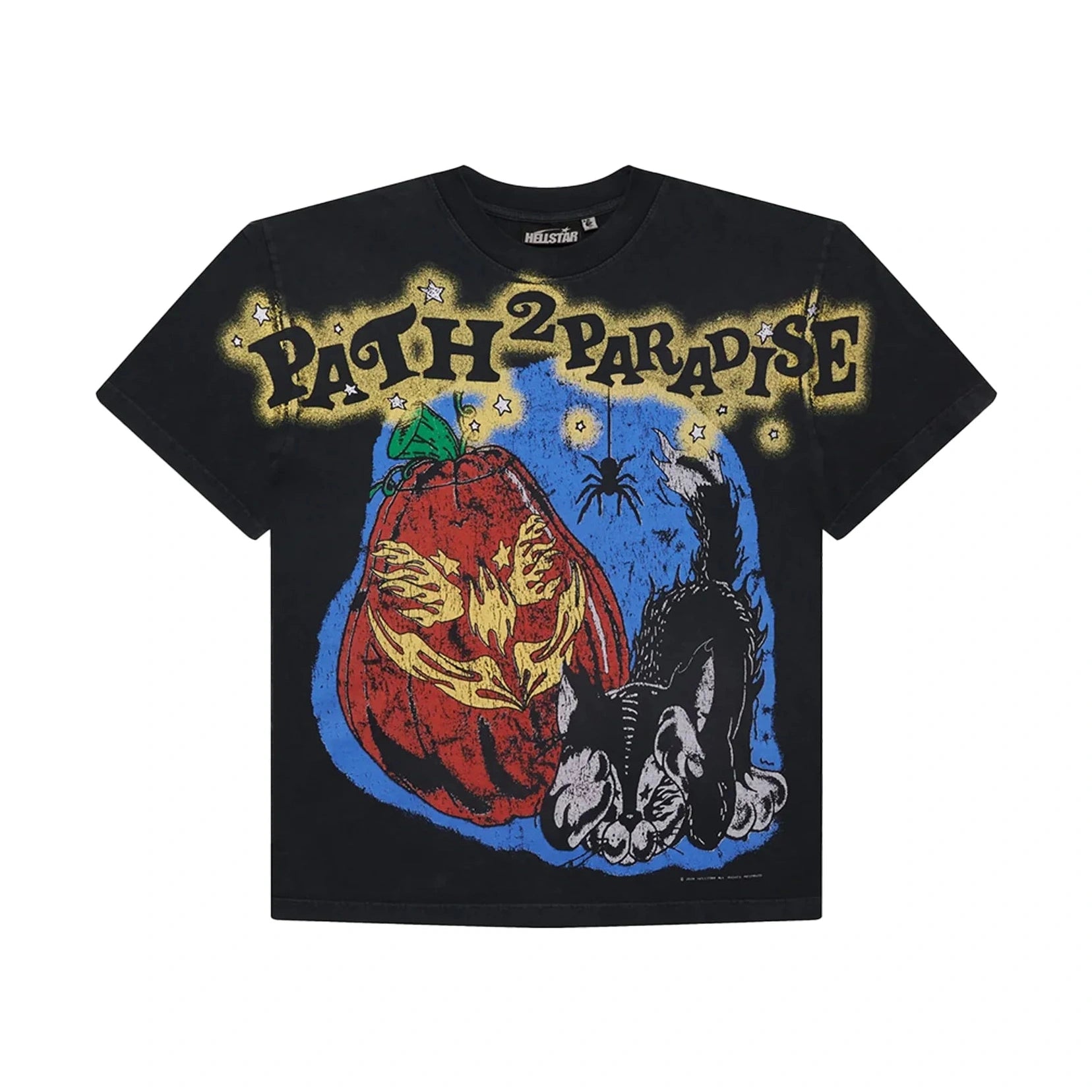 Hellstar Halloween 1996 P2P Tee Vintage Black