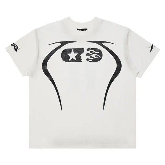 Hellstar White Warm Up Tee