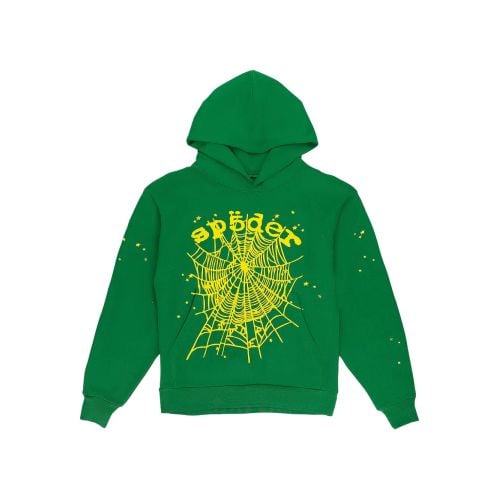 SP5DER Star OG Web V2 Hoodie - Green