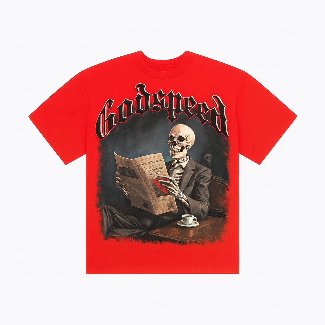 Godspeed Black Monday Tee Red