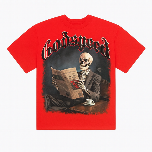 Godspeed Black Monday Tee Red