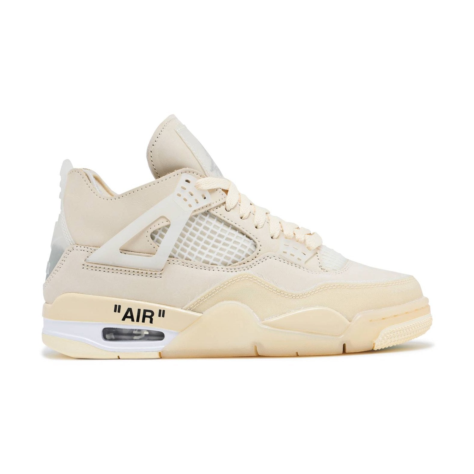 OFF-WHITE X WMNS AIR JORDAN 4 SP 'SAIL'