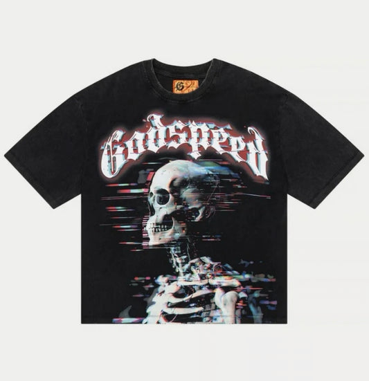 Godspeed glitchy Tee