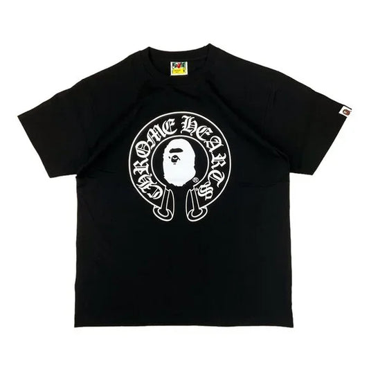 BAPE x Chrome Hearts Black Tee