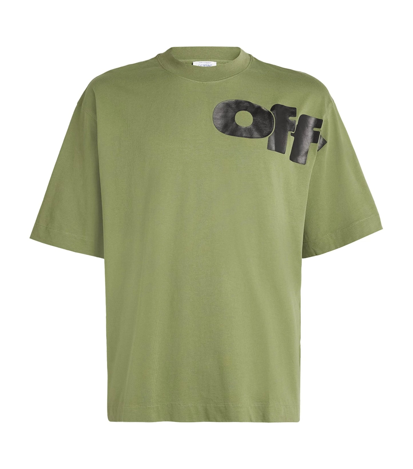 Off-White Shared Logo Tee Green