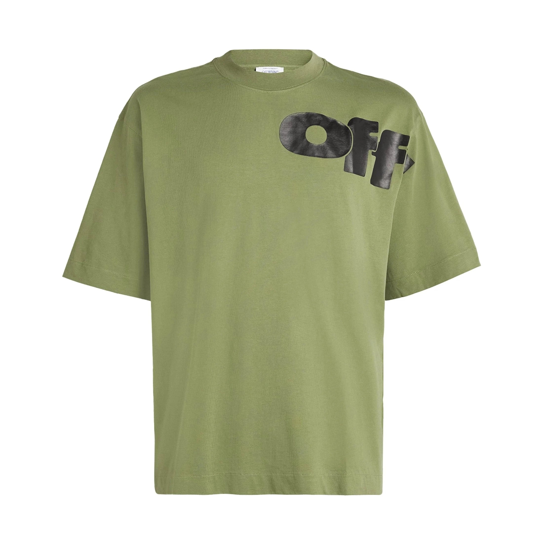 Off-White Shared Logo Tee Green