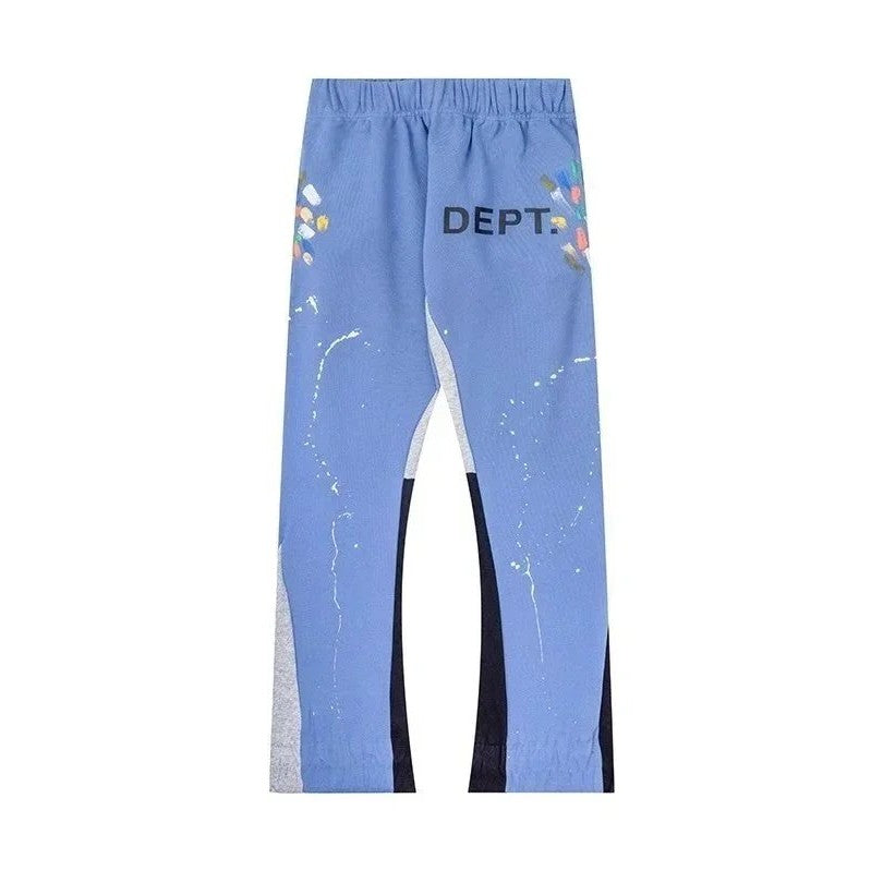 "Deconstruct" Gallery Dept. Sweatpants Blue