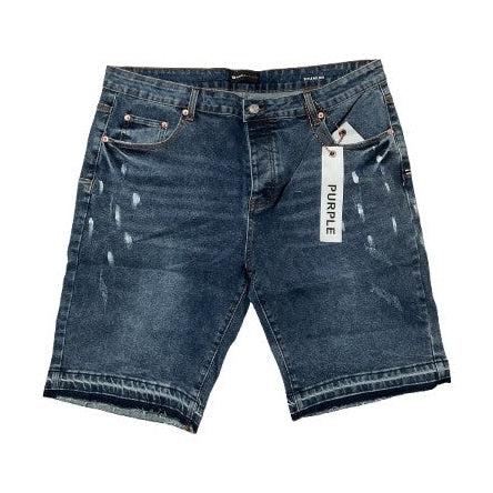 Purple jeans short 05