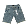 Purple jeans short 07
