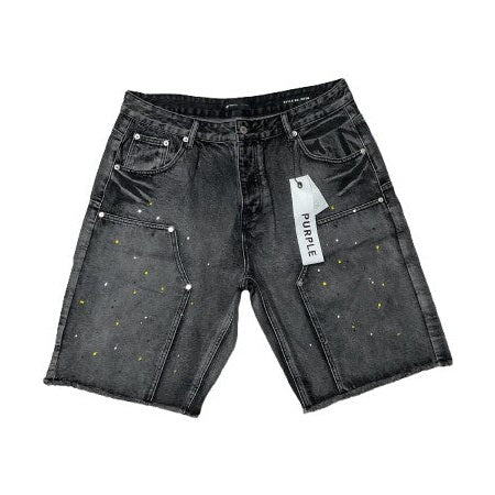 Purple jeans short 08