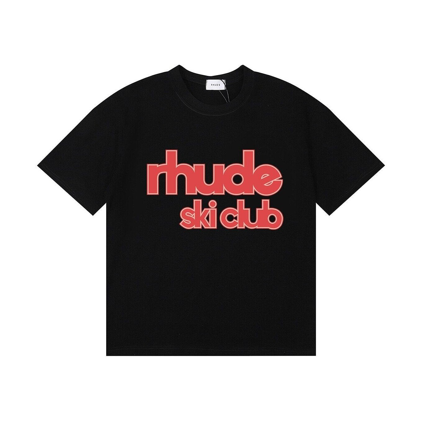 Rhude Ski Club Tee Black