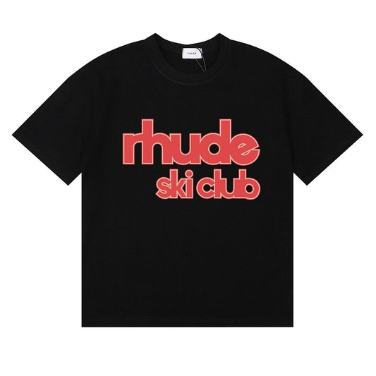 Rhude Ski Club Tee Black