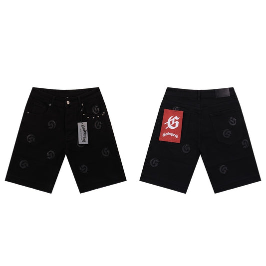 Godspeed Patch Jorts Black