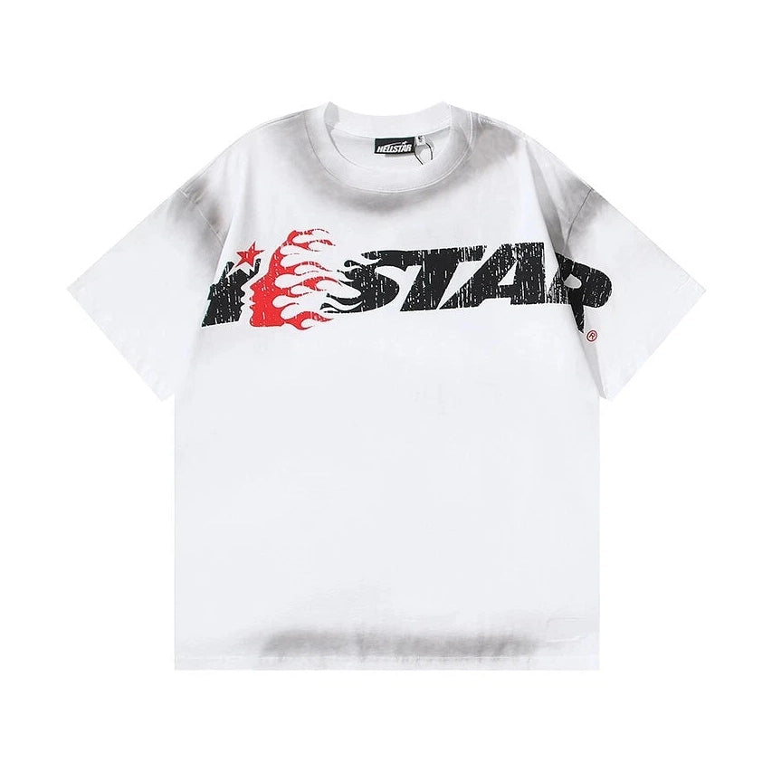 Hellstar Cartoon Logo Red/White