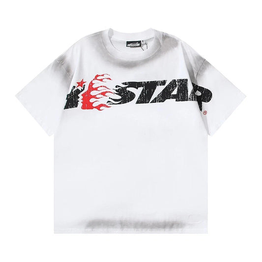 Hellstar Cartoon Logo Red/White