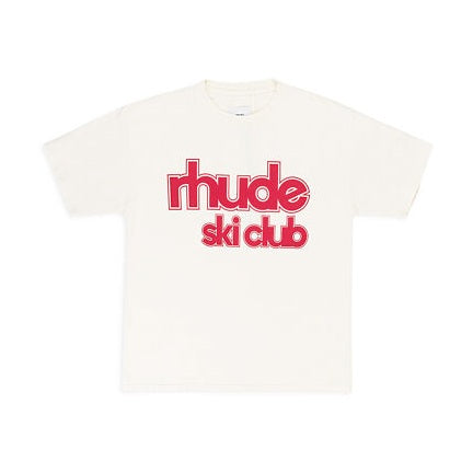 Rhude Ski Club Tee White