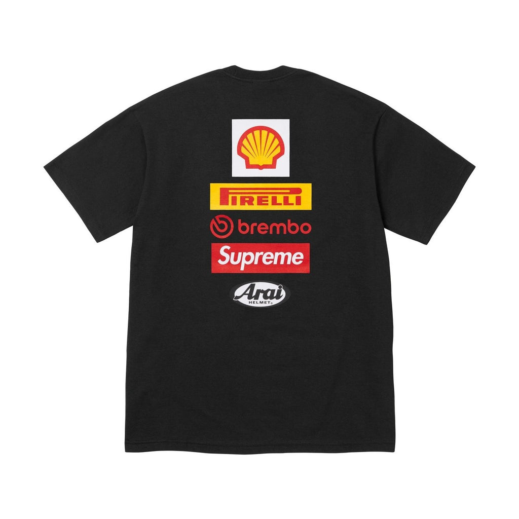 Supreme®/Ducati® Logos Tee Black