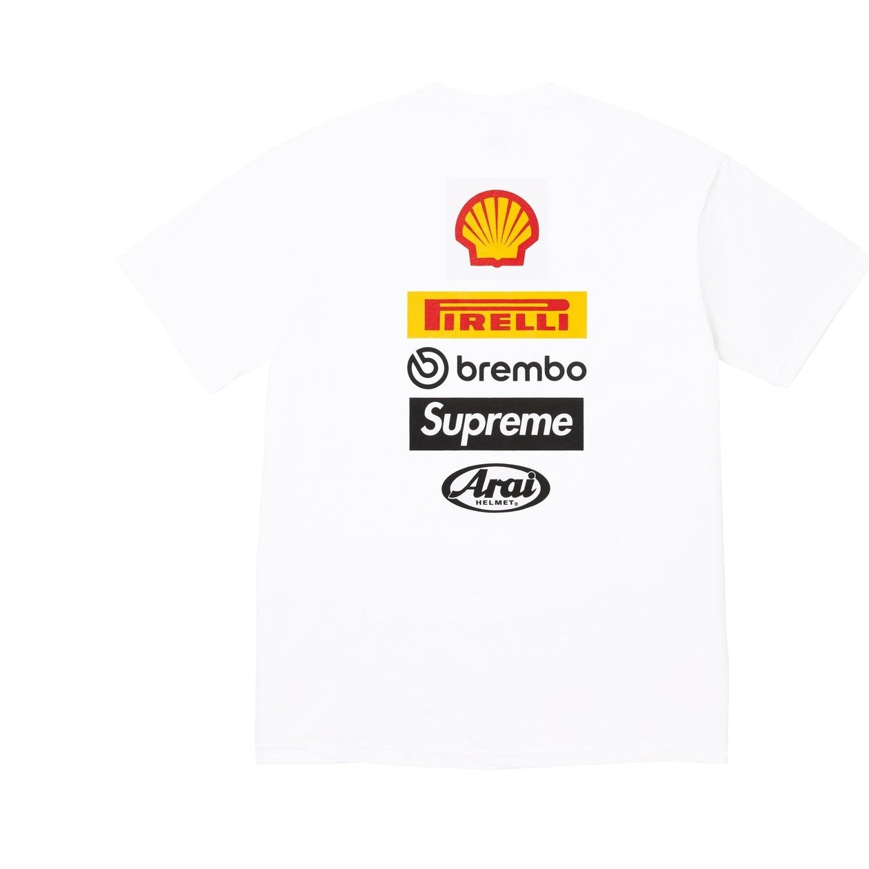Supreme®/Ducati® Logos Tee White