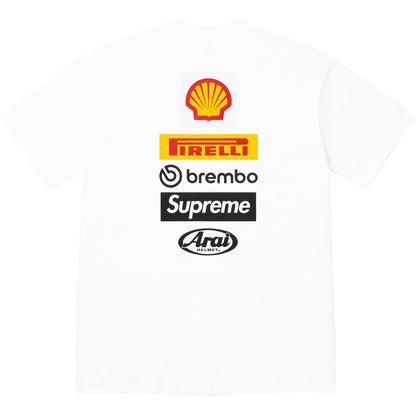 Supreme®/Ducati® Logos Tee White