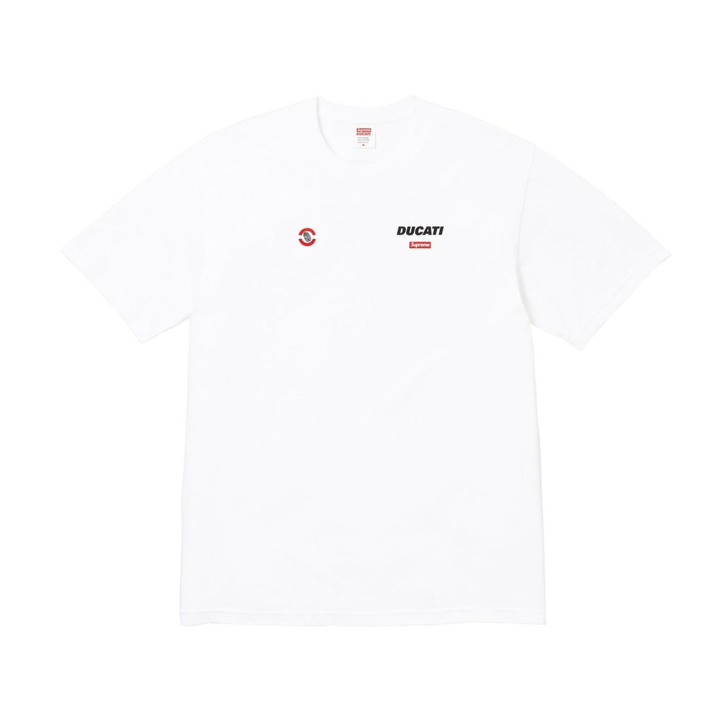 Supreme®/Ducati® Logos Tee White