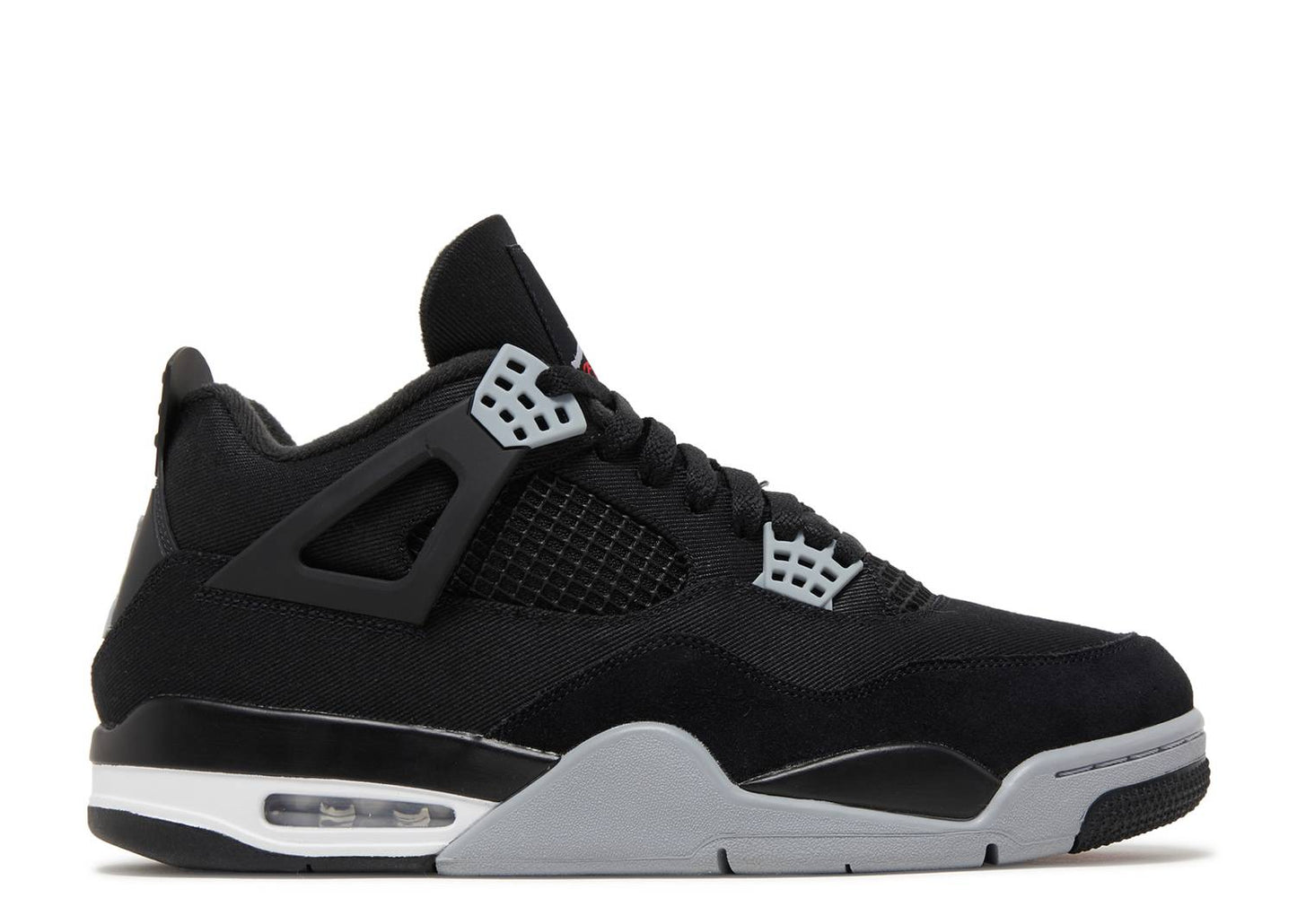 JORDAN RETRO 4 BLACK CANVAS