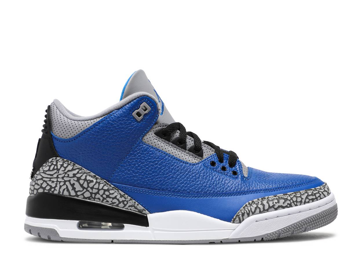 JORDAN RETRO 3 “VARSITY ROYAL”